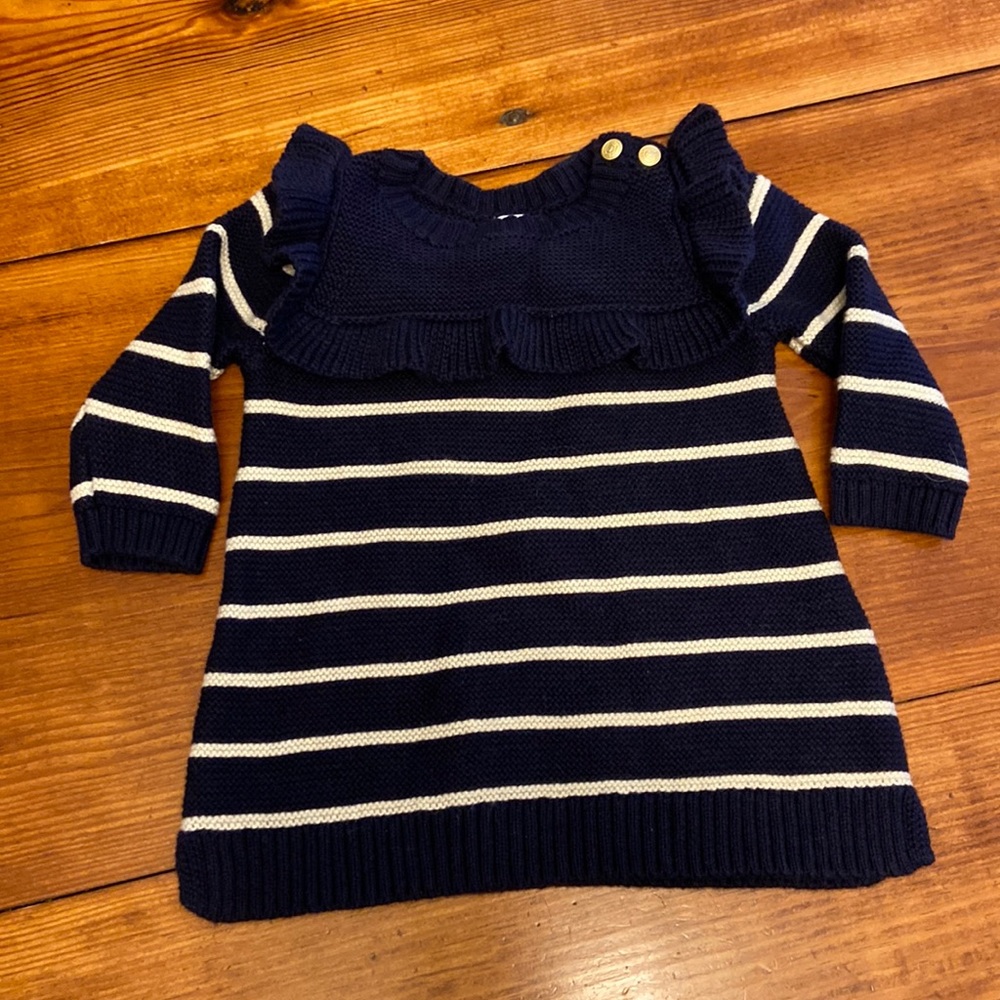 Baby had nautical sweater. 0-3 months
